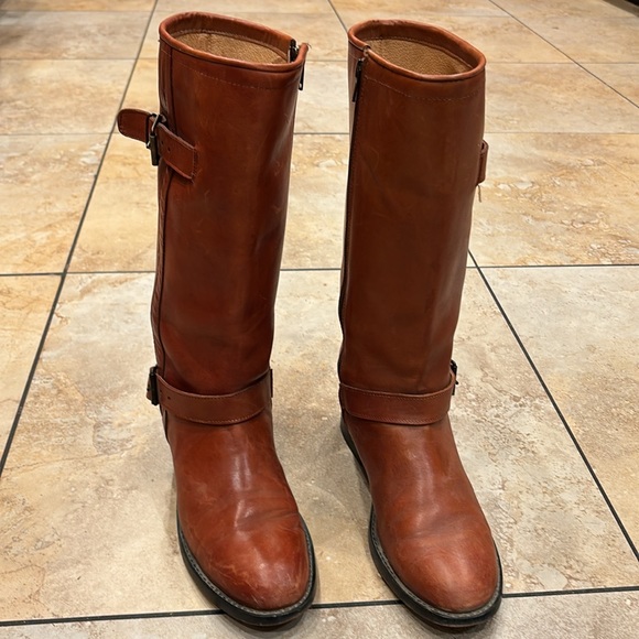 Dingo Women’s Zipper Up Leather Tall Boots size 8 - Picture 13 of 16